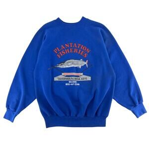 90s Florida Keys bait shop crewneck sweatshirt 1990s vintage
